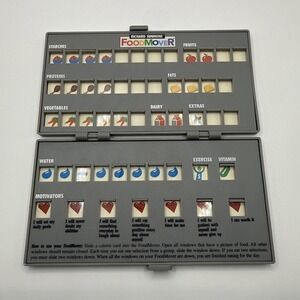 Vtg Richard Simmons Foodmover Calorie Counter Diet Program Meal Tracker 1998
